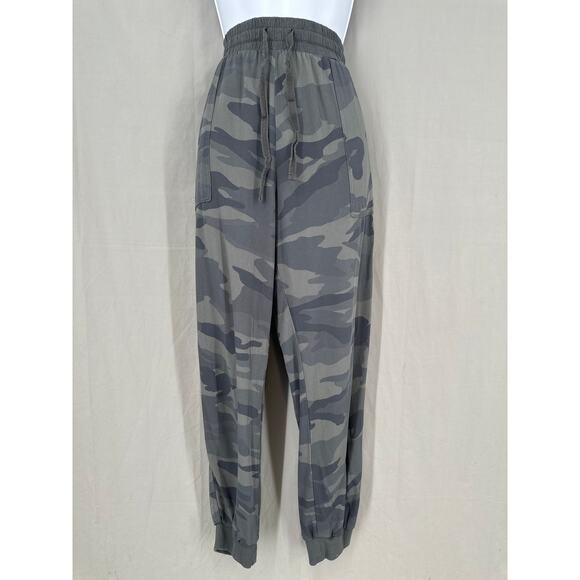 Splendid Pants Womens Medium Green Camouflage Joggers Pull On Comfort High Rise - Picture 1 of 9